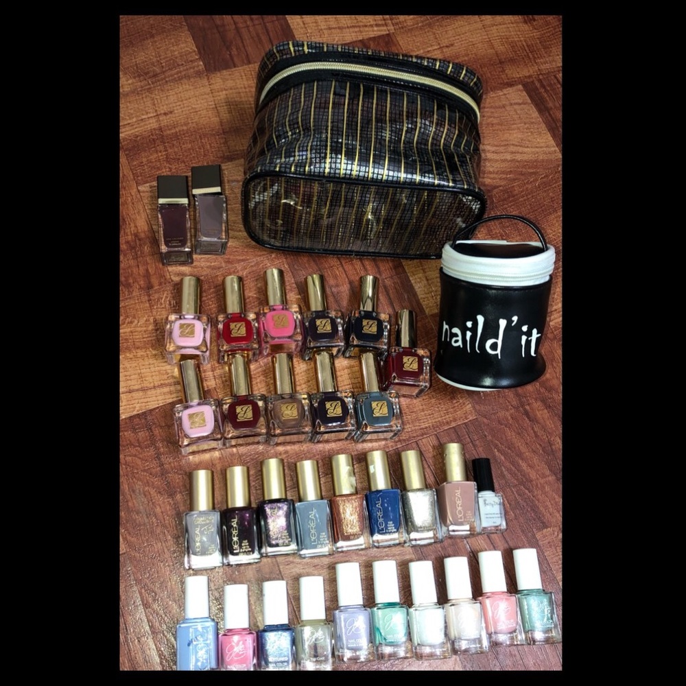 Mixed nail polish. Tom Ford, Estee lauder and more